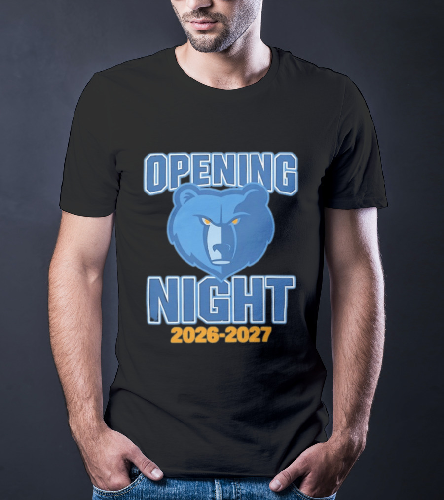 Opening Night 2026 2027 Memphis Grizzlies T-Shirt