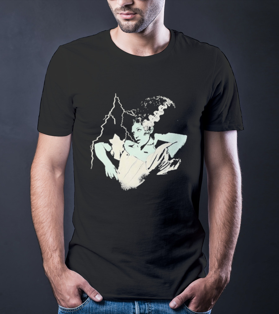 Sierra Ferrell The Bride Frankenstein Monster Lightning T-Shirt