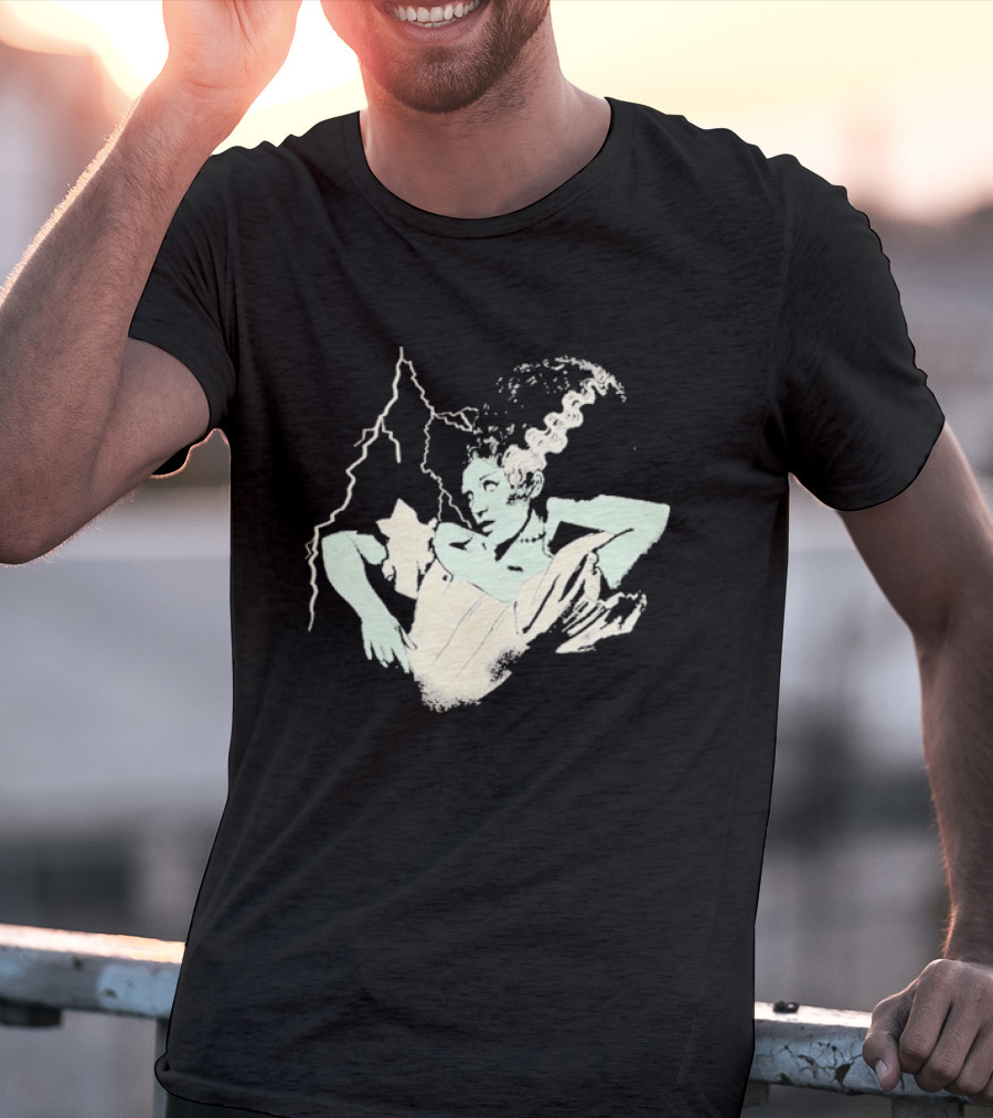 Sierra Ferrell The Bride Frankenstein Monster Lightning T-Shirt
