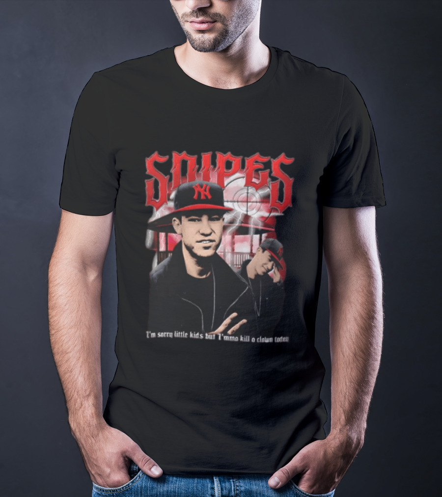 Snipes I'm Sorry Little Kids But I'mma Killa A Clown Today Red Target T-Shirt