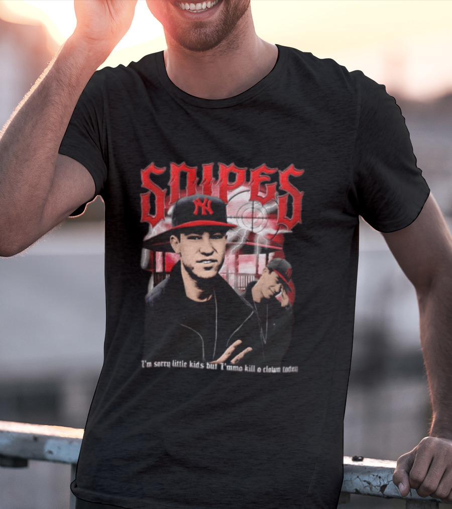 Snipes I'm Sorry Little Kids But I'mma Killa A Clown Today Red Target T-Shirt