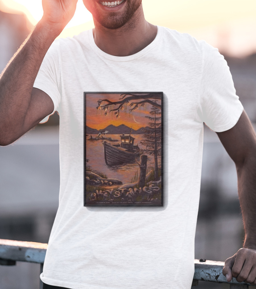 Billy Strings Everett Washington Oct 10 2026 Angles Of The Winds Arena T-Shirt