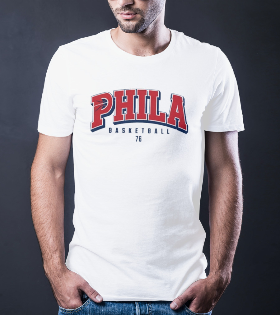 PHILA Basketball 76ers Retro Sports T-Shirt
