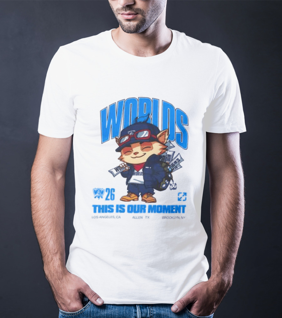 Worlds 2026 This Is Our Moment Riot Games Store T-Shirt