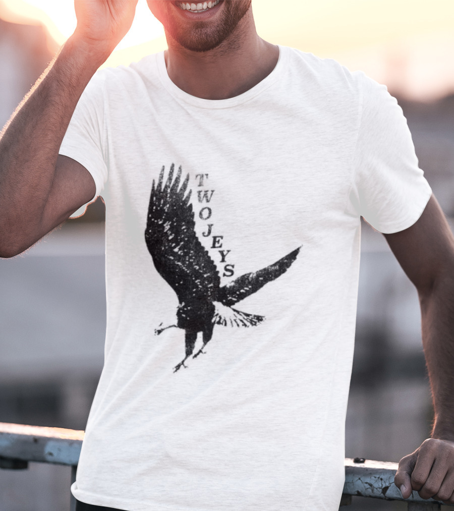 Twojeys Eagles Don't Fly With Pigeons Soar Above T-Shirt