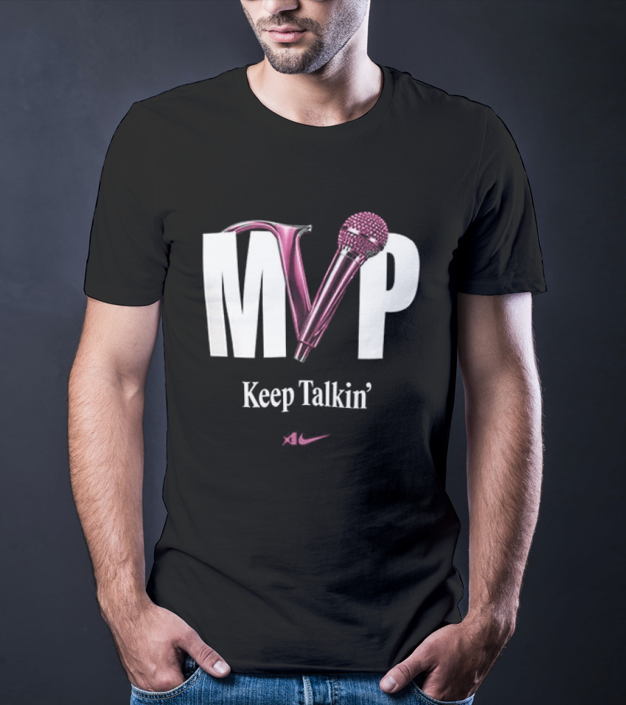WNBA MVP Keep Talking A'ja Wilson 2026 Most Valuable Player T-Shirt