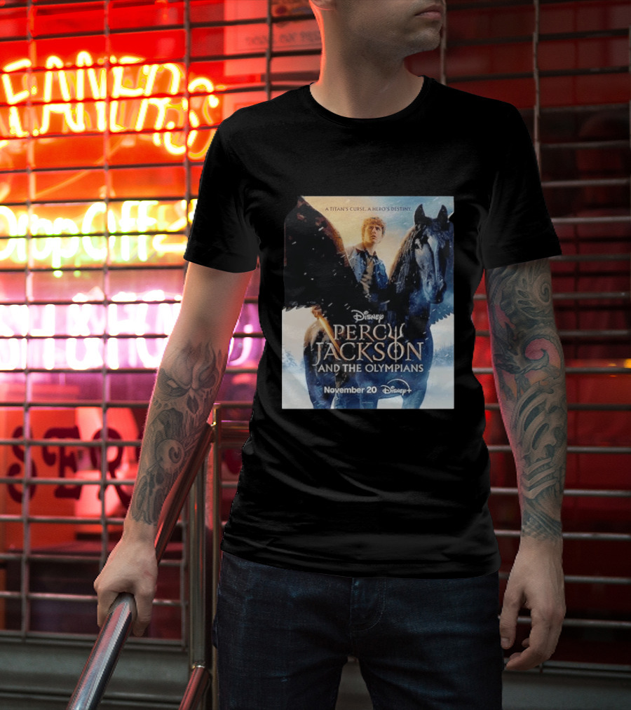 Percy Jackson And The Olympians A Titan's Curse A Hero's Destiny November 20 Disney+ T-Shirt