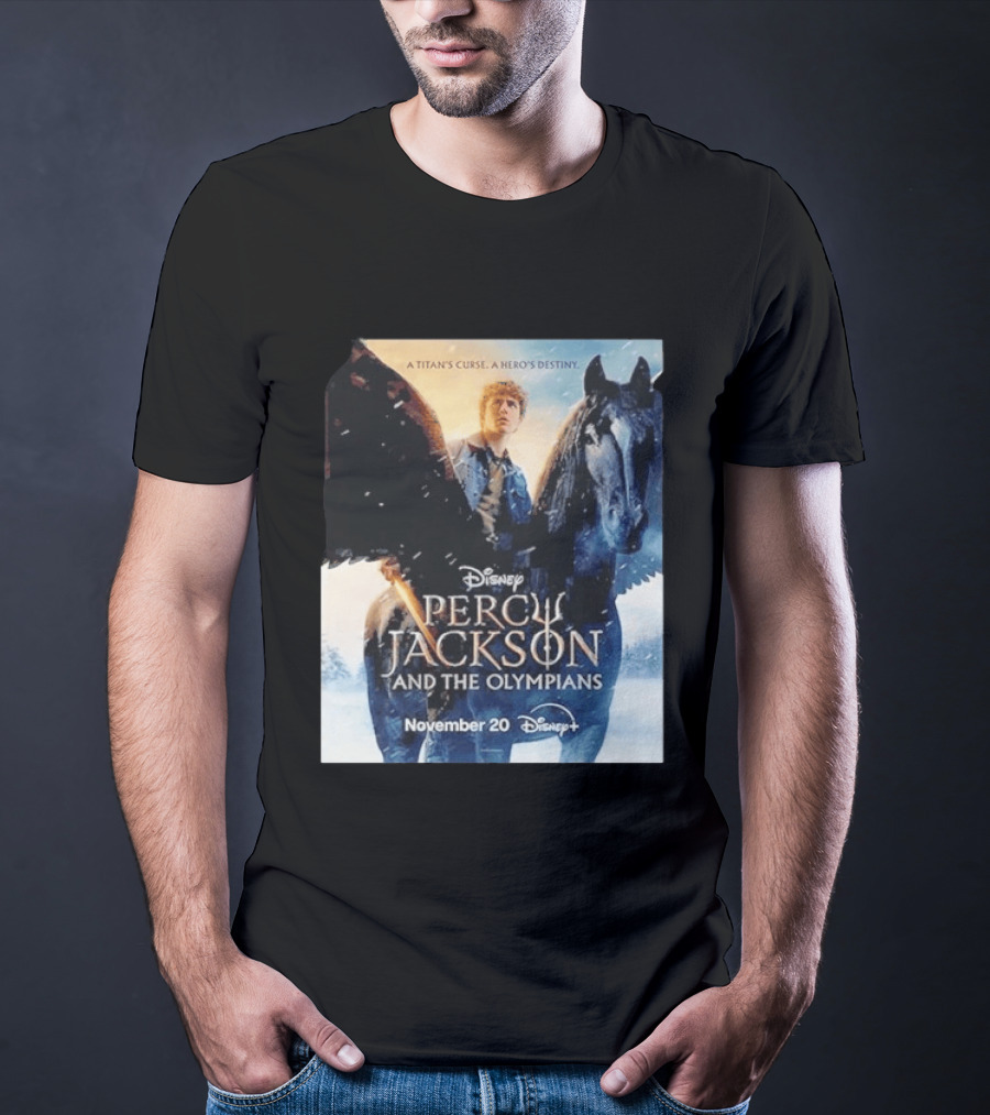 Percy Jackson And The Olympians A Titan's Curse A Hero's Destiny November 20 Disney+ T-Shirt