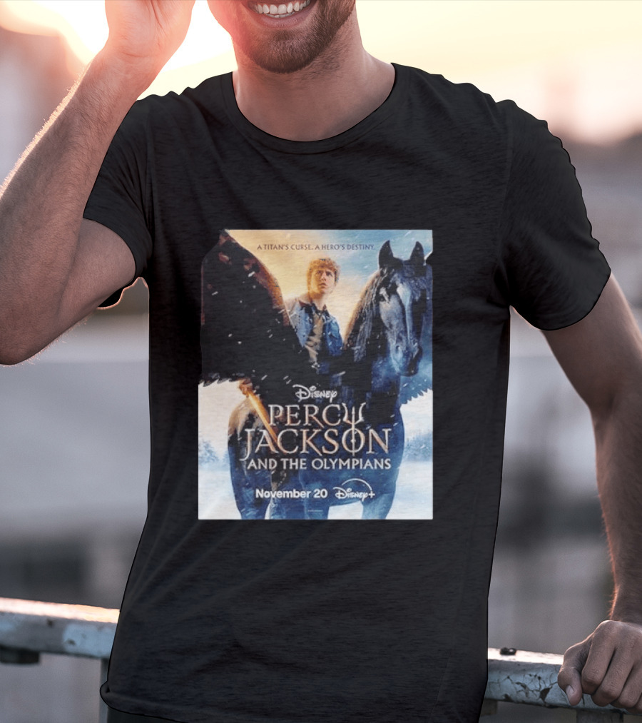 Percy Jackson And The Olympians A Titan's Curse A Hero's Destiny November 20 Disney+ T-Shirt