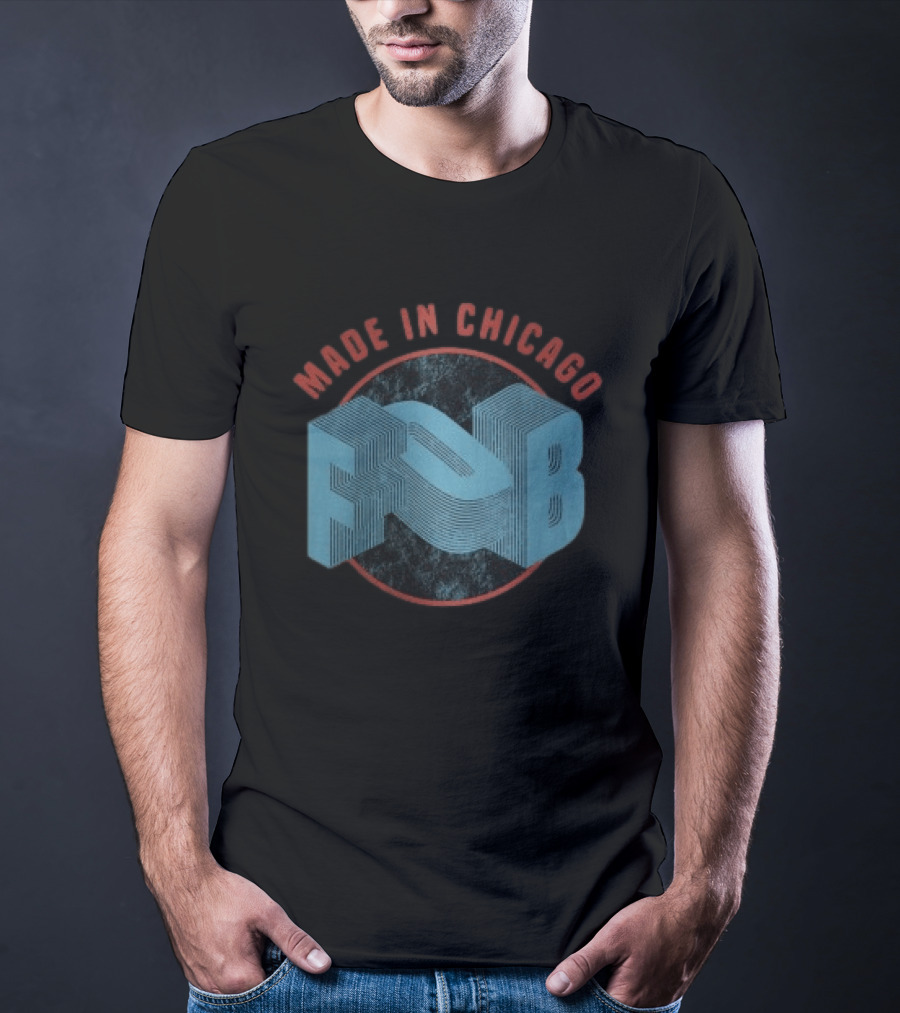 FOB Made In Chicago Rock Sound Shop Fall Out Boy T-Shirt