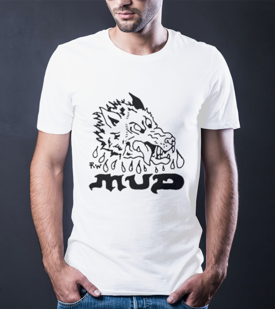 Remi Wolf Mud Rw Wolf Head Liquid Drips T-Shirt