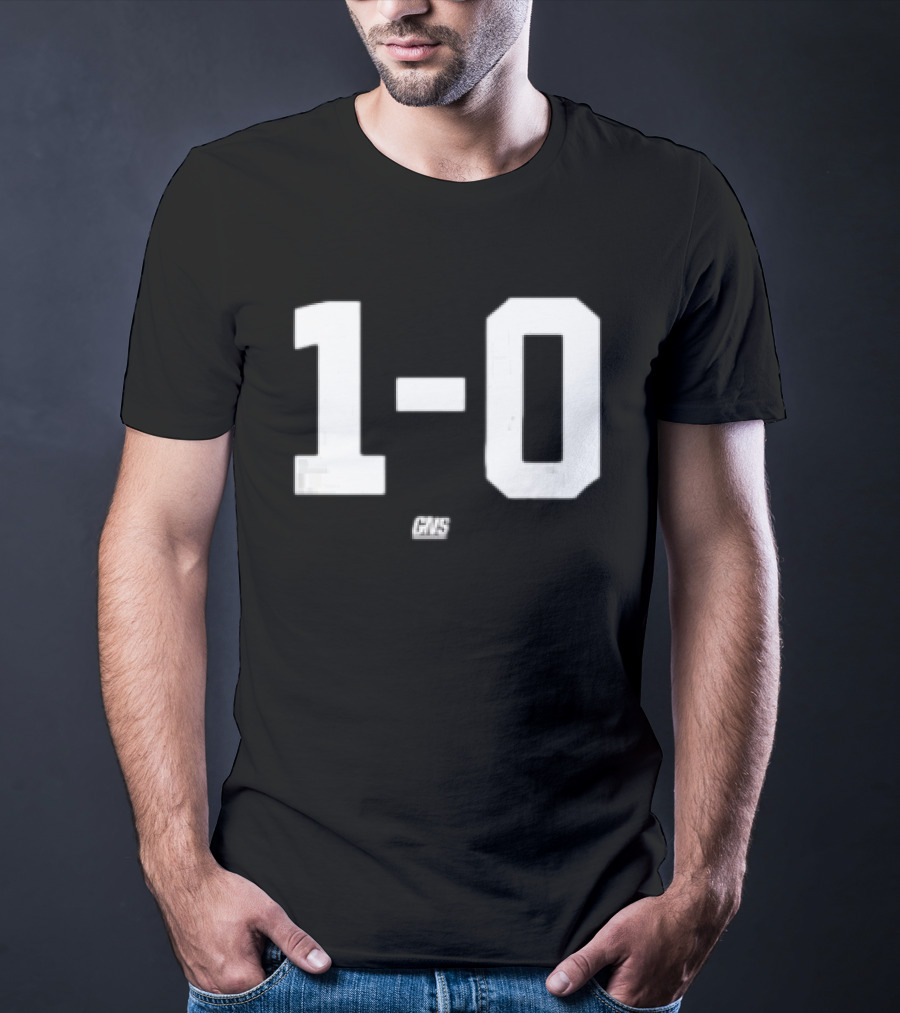 1 0 GNS Sports Score Numbers T-Shirt