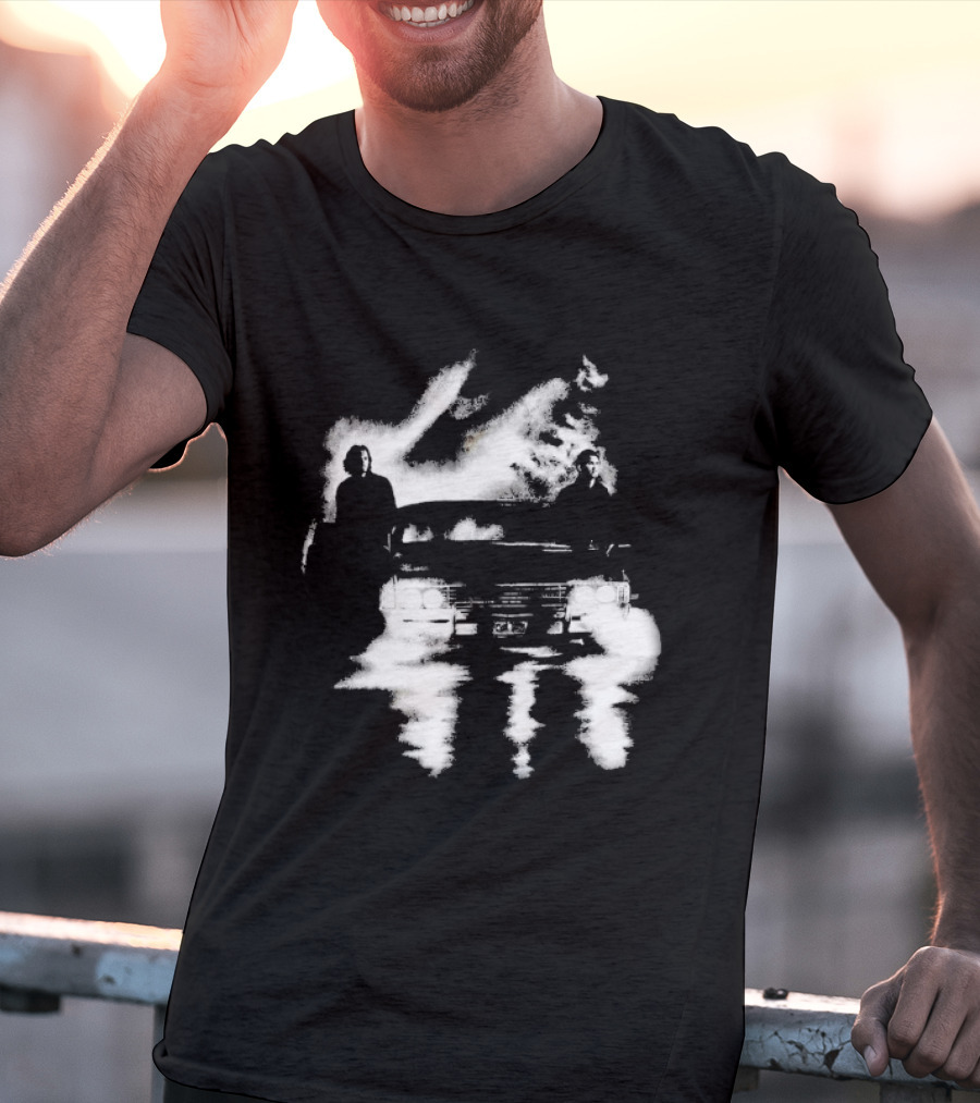 Jared Padalecki On The Hunt Supernatural Car T-Shirt