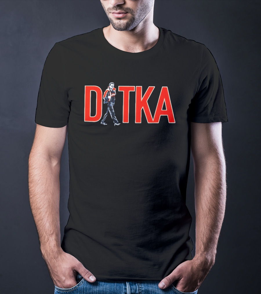 Mike Ditka Chicago Bears Walk DTKA Legends T-Shirt