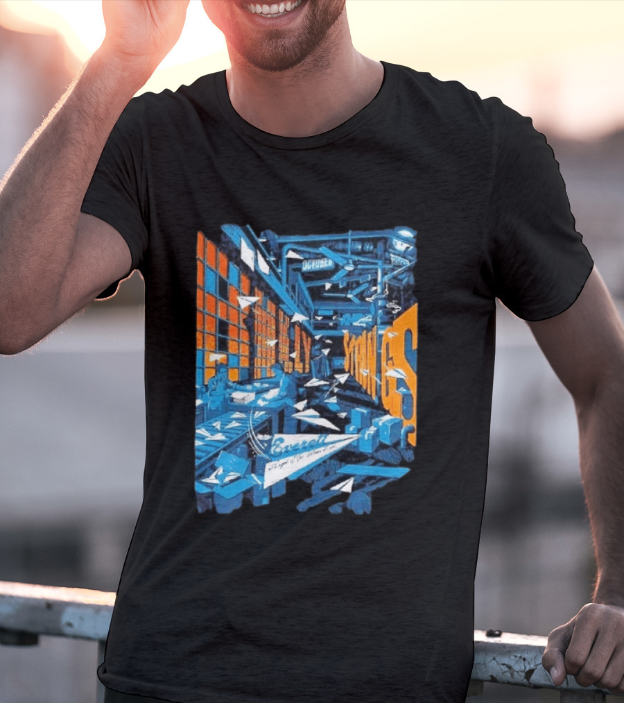 Billy Strings Everett Event Angel Of The Winds Arena October 9 10 2026 T-Shirt