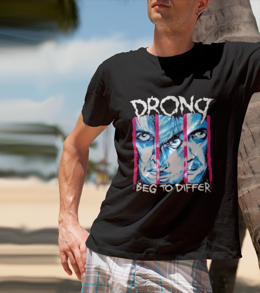 PRONG Beg To Differ Album Art Face T-Shirt