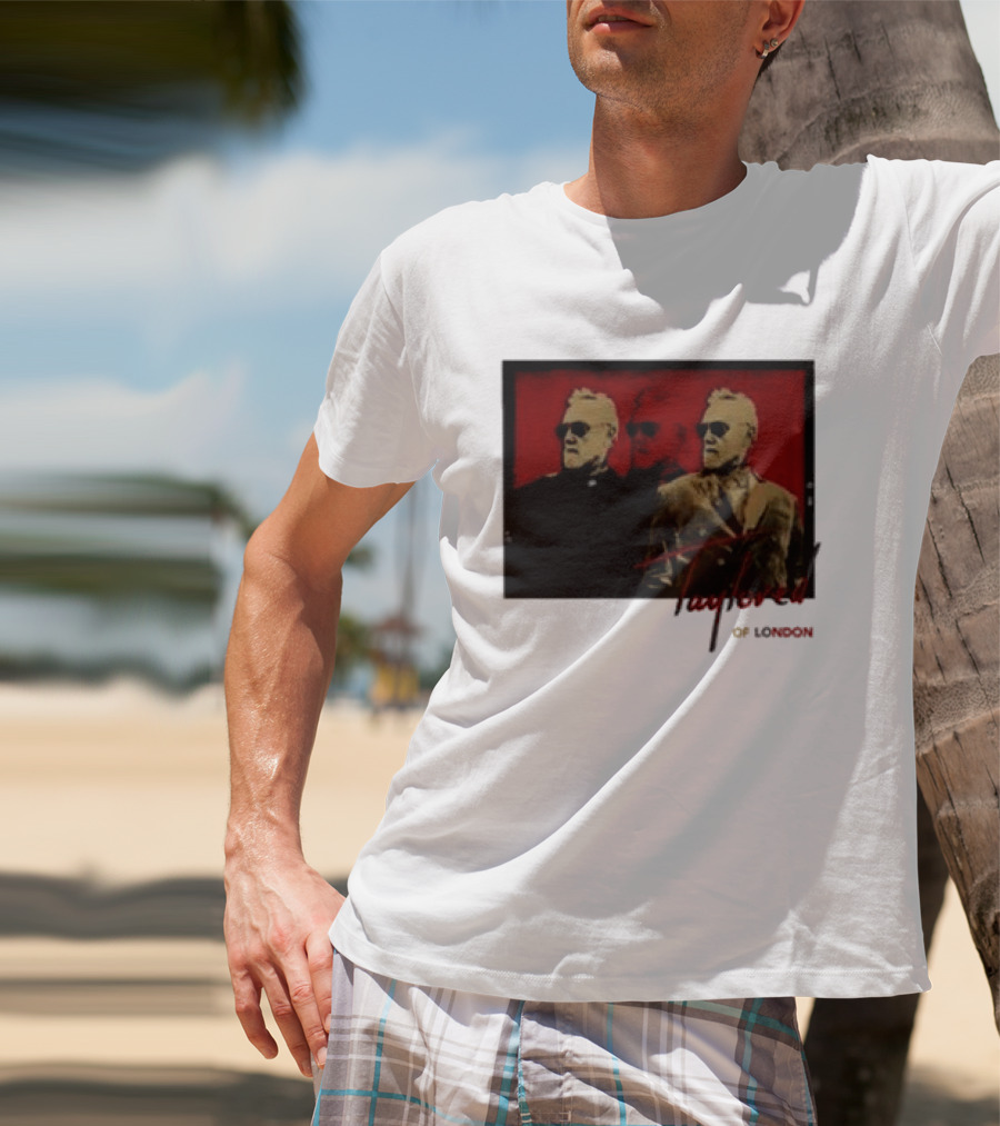 Queen Taylored Triptych By London T-Shirt