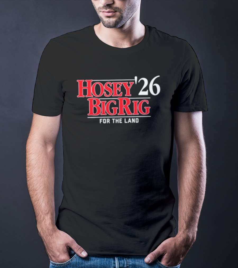 Cleveland Guardians Hosey Big Rig '26 For The Land T-Shirt