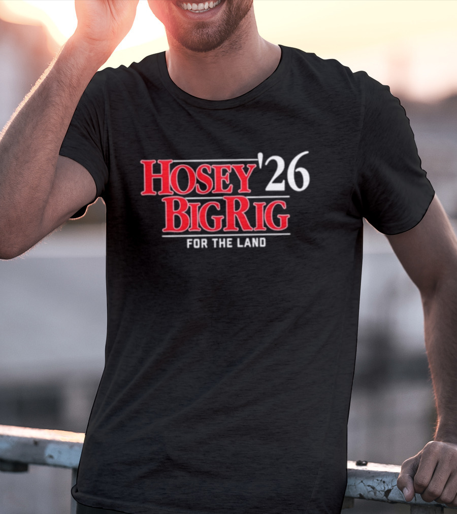 Cleveland Guardians Hosey Big Rig '26 For The Land T-Shirt