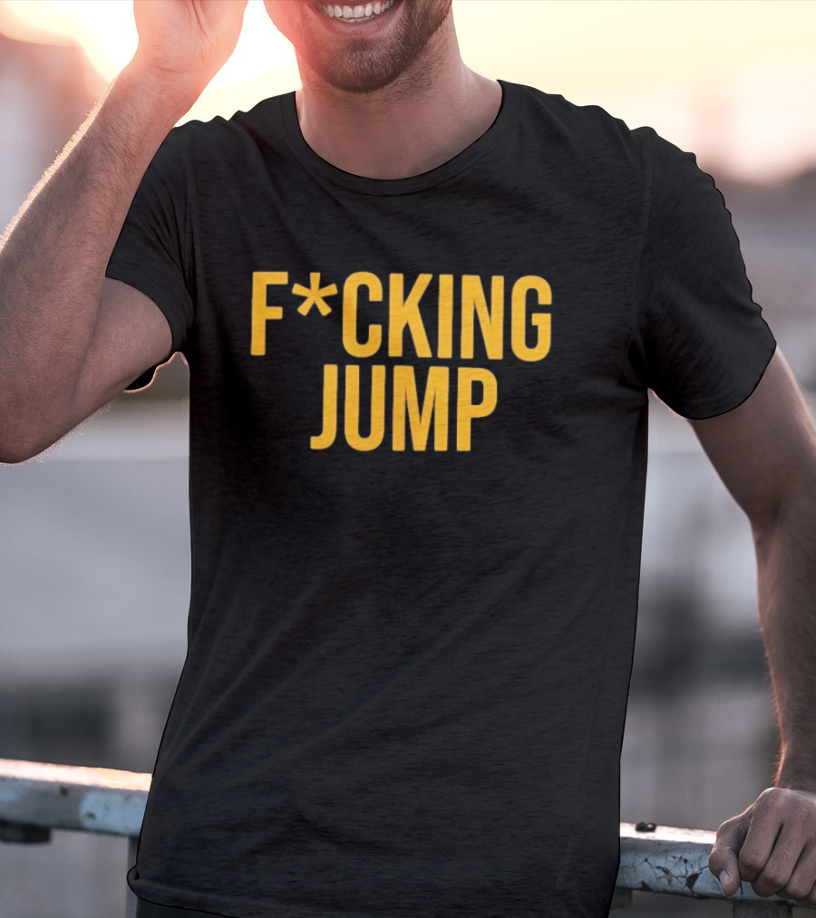 Iowa Hawkeyes Football F*cking Jump T-Shirt