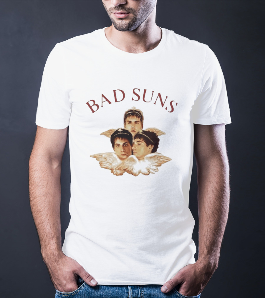 Bad Suns Angelic Trio Wings T-Shirt