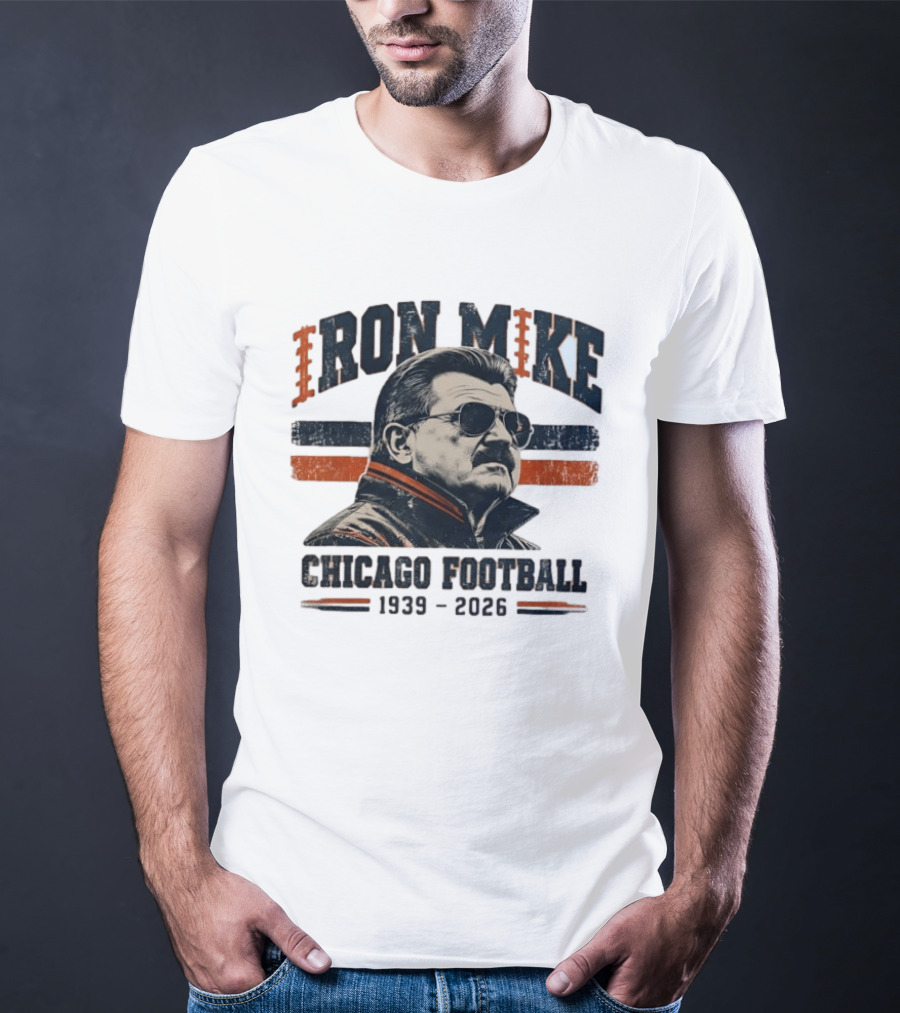 Chicago Bears Iron Mike Chicago Football 1939 2026 T-Shirt