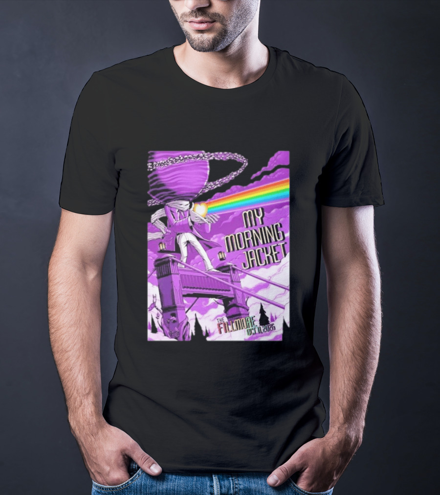 The Fillmore October 11th 2026 My Morning Jacket Psychedelic Event T-Shirt