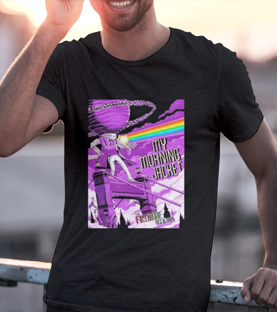 The Fillmore October 11th 2026 My Morning Jacket Psychedelic Event T-Shirt