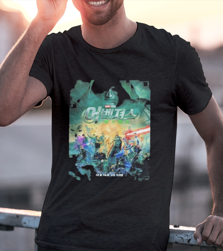 Original Avengers Doomsday Marvel Studios New International December 16 2026 T-Shirt