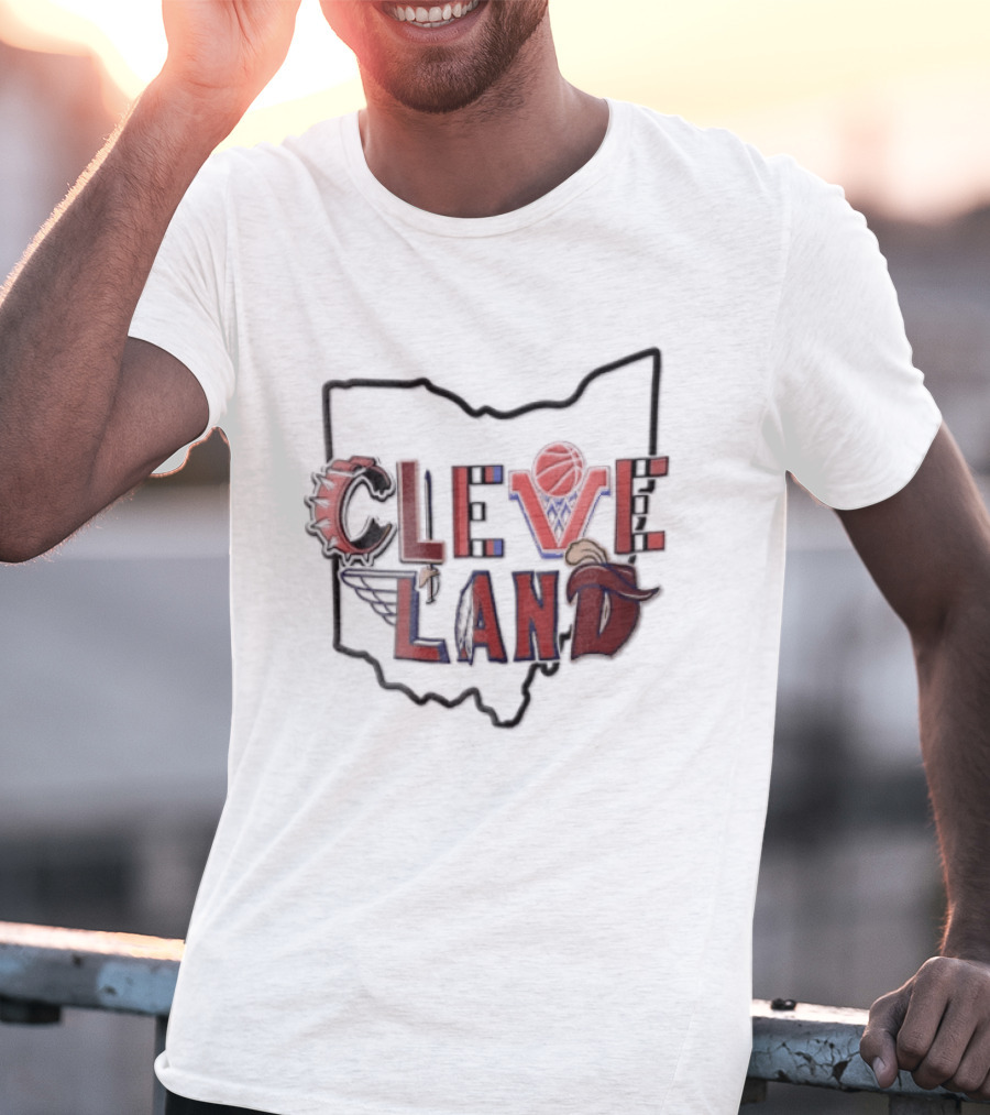Cleveland Cavaliers Ohio Basketball Team Spirit T-Shirt