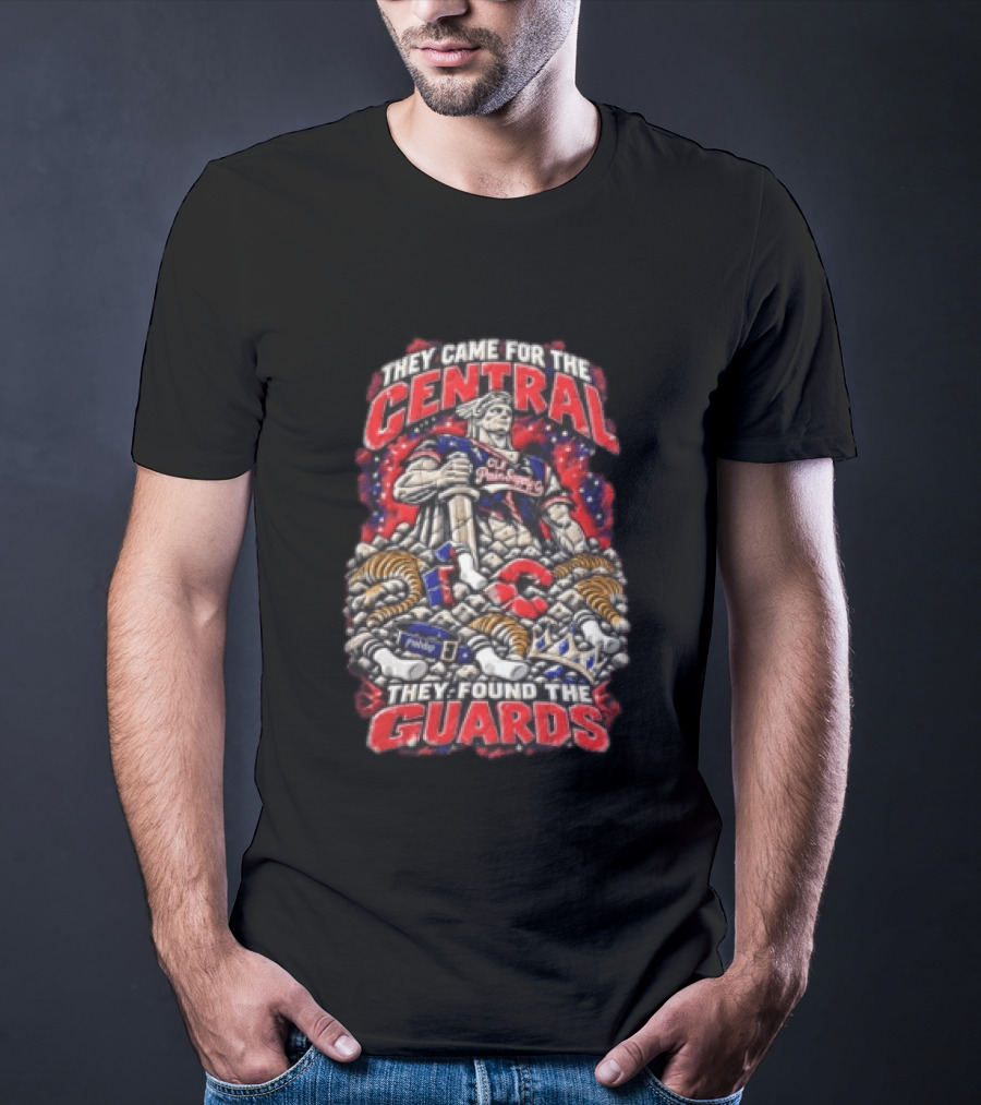 Cleveland Guardians They Came For The Central They Found The Guards Historic Baseball Legacy T-Shirt