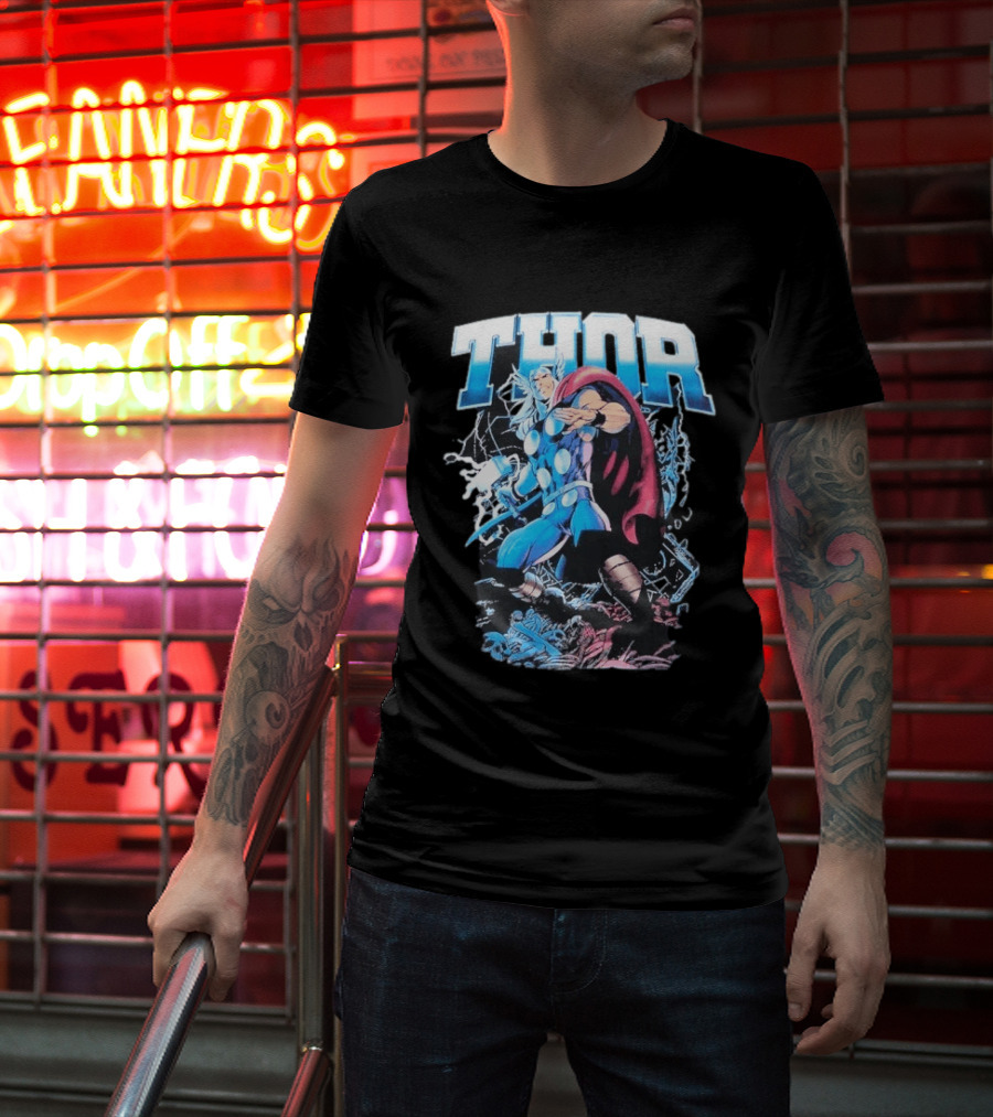 Thor Marvel Comic Vintage Art Exclusive T-Shirt