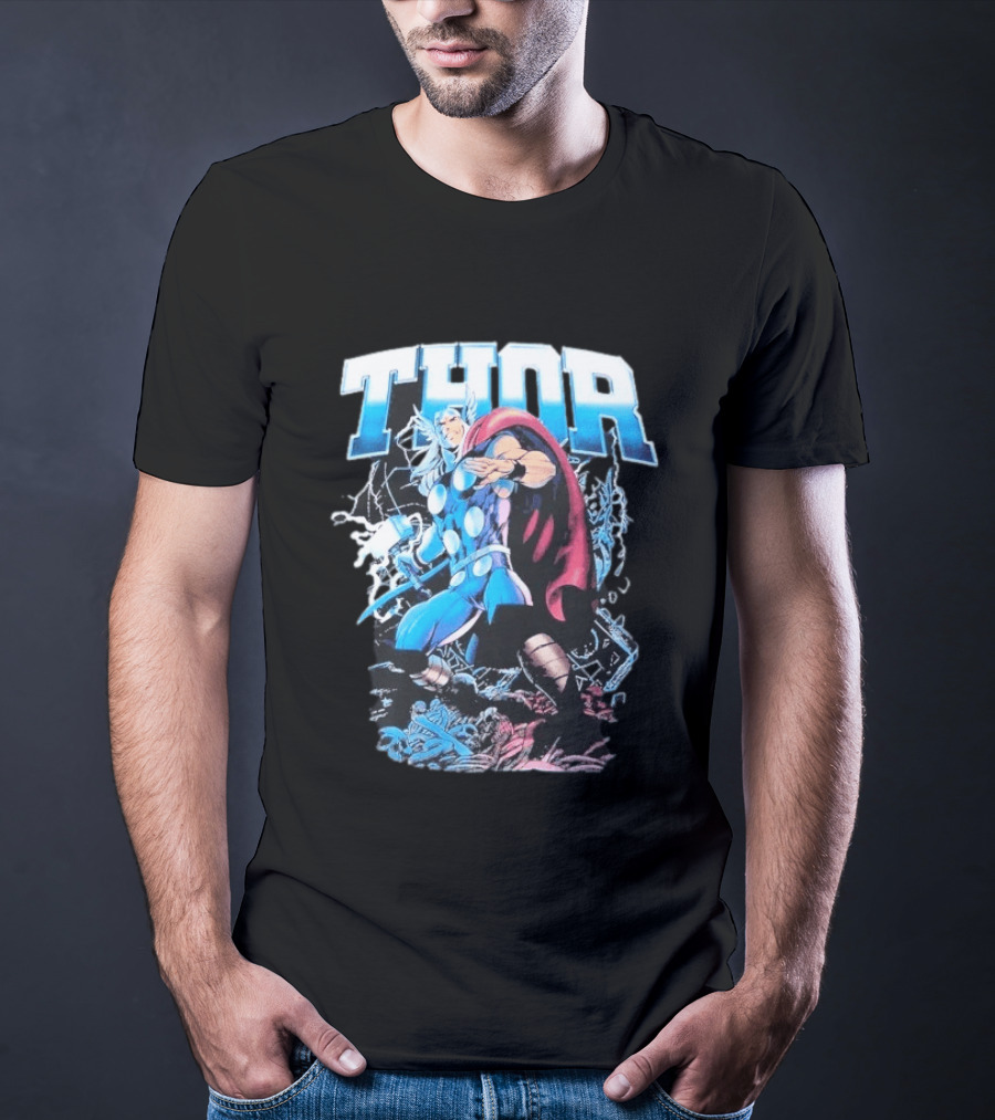 Thor Marvel Comic Vintage Art Exclusive T-Shirt