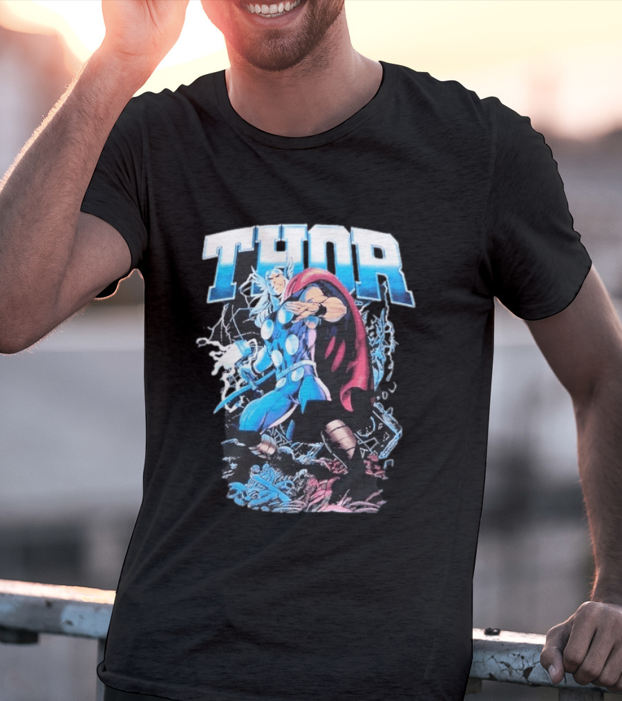 Thor Marvel Comic Vintage Art Exclusive T-Shirt