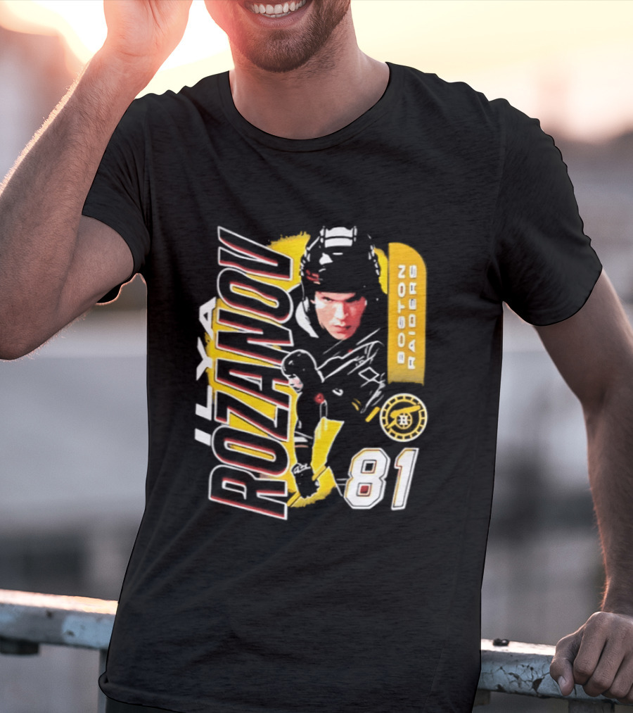 Rozanov Boston Raiders Hockey 81 T-Shirt