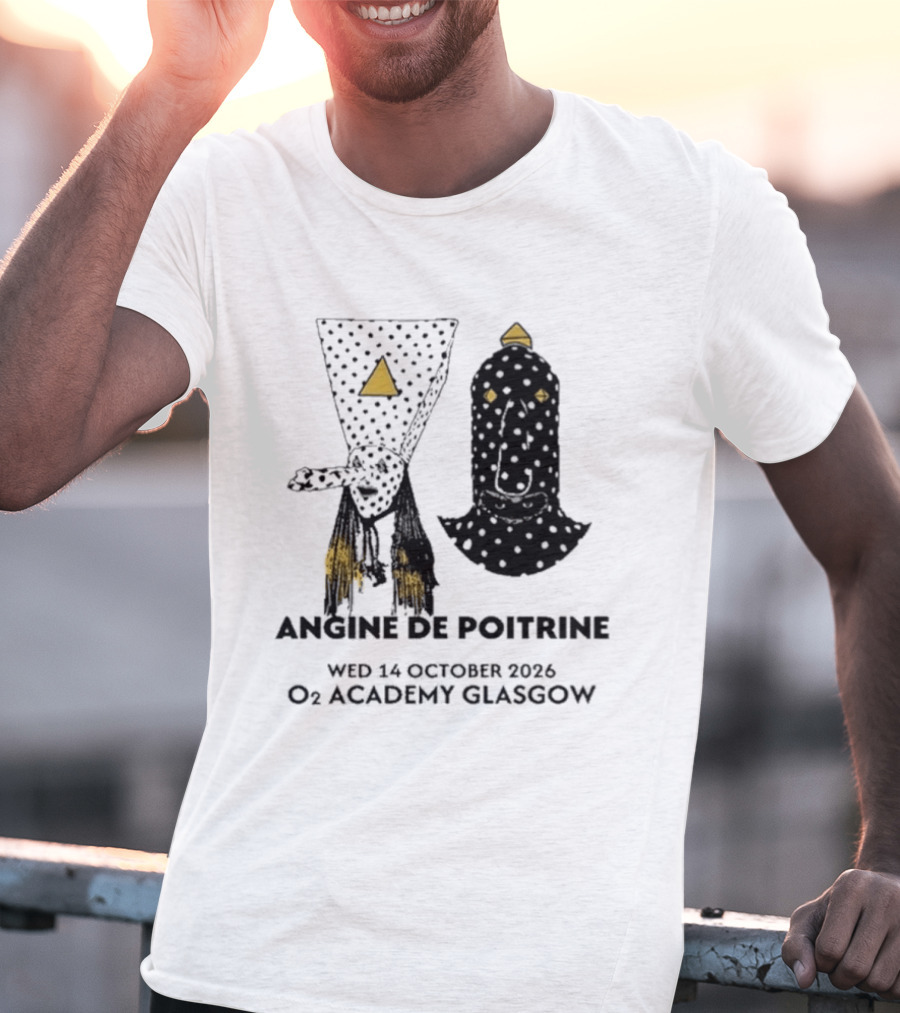 Angine De Poitrine O2 Academy Glasgow October 14 2026 T-Shirt