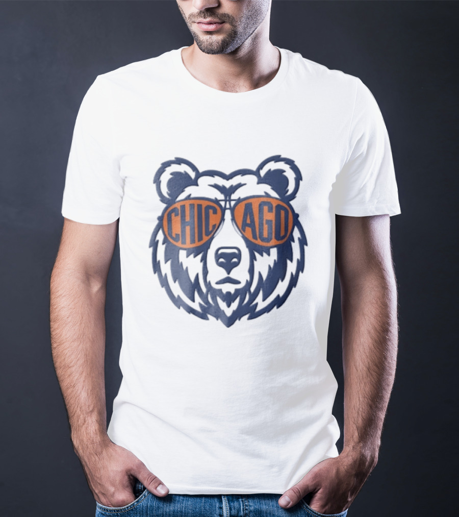 Chicago Bear Sunglasses T-Shirt