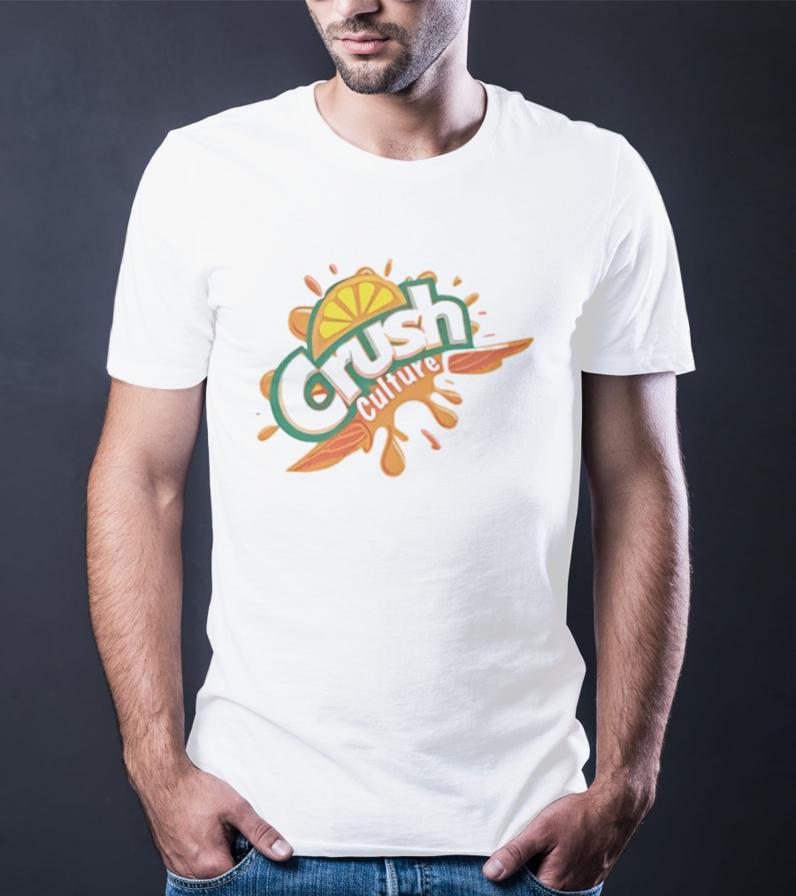 Crush Culture Orange Slice Splash T-Shirt