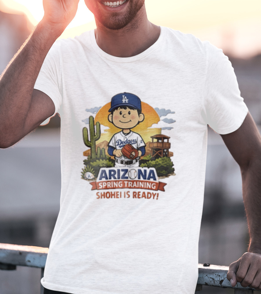 Los Angeles Dodgers Arizona Spring Training Shohei Is Ready T-Shirt