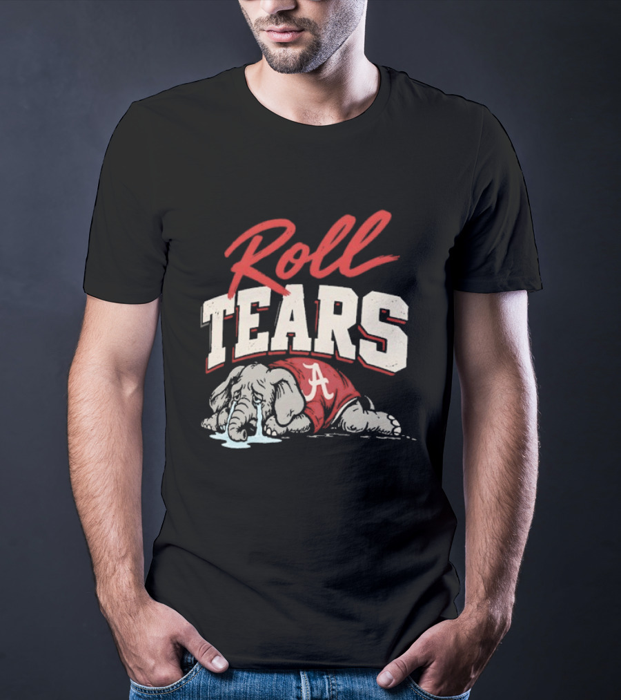 Alabama Crimson Tide Roll Tears Elephant T-Shirt