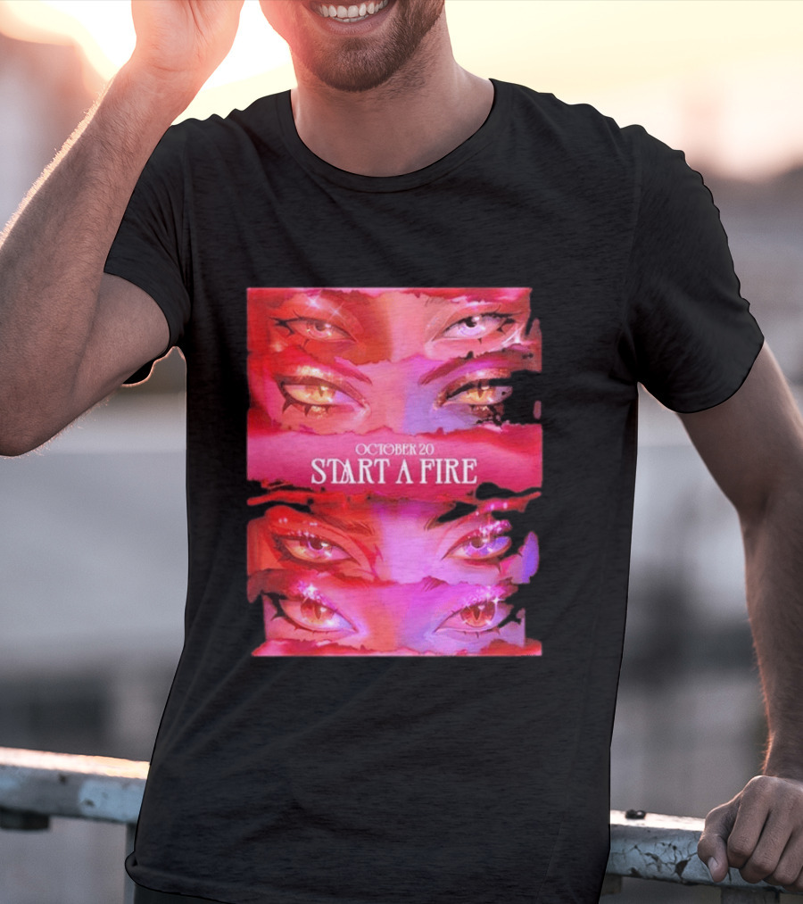 KDA League Of Legends Start A Fire October 20 2026 T-Shirt