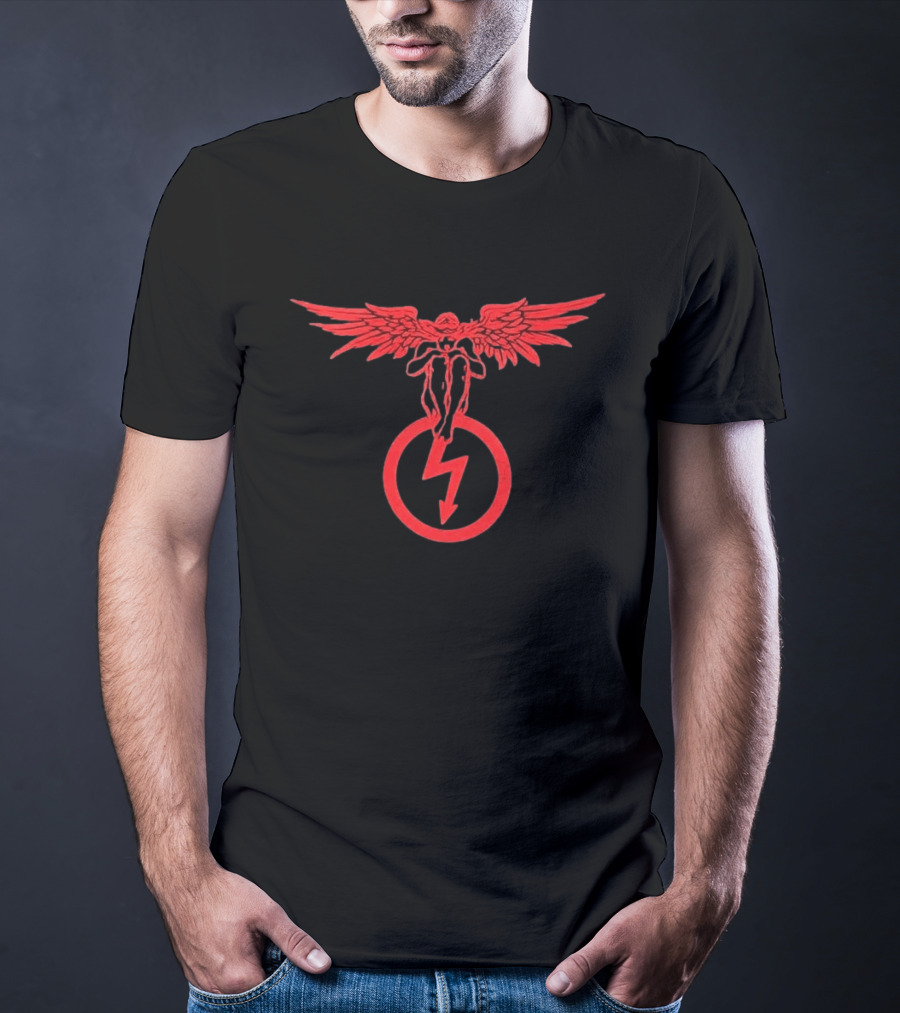 Marilyn Manson Antichrist Superstar 30th Anniversary 2026 Angel Winged Symbol With Dates Back T-Shirt
