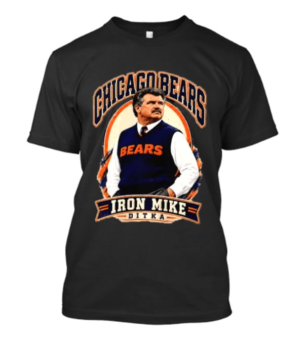 Chicago Bears Iron Mike Ditka NCAA Football T-Shirt