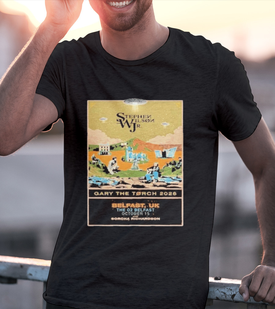 Stephen Wilson Jr Belfast UK Event 2026 The O2 Belfast October 15 Featuring Sorcha Richardson T-Shirt