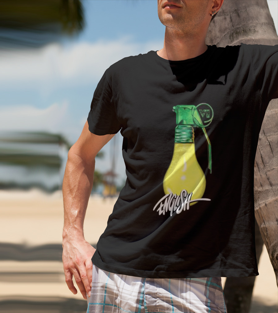 Wynwood Walls Store Ron English Light Bulb Grenade T-Shirt