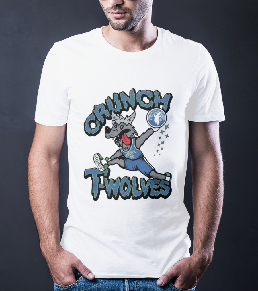 Crunch Wolves Wolves 00 Basketball T-Shirt