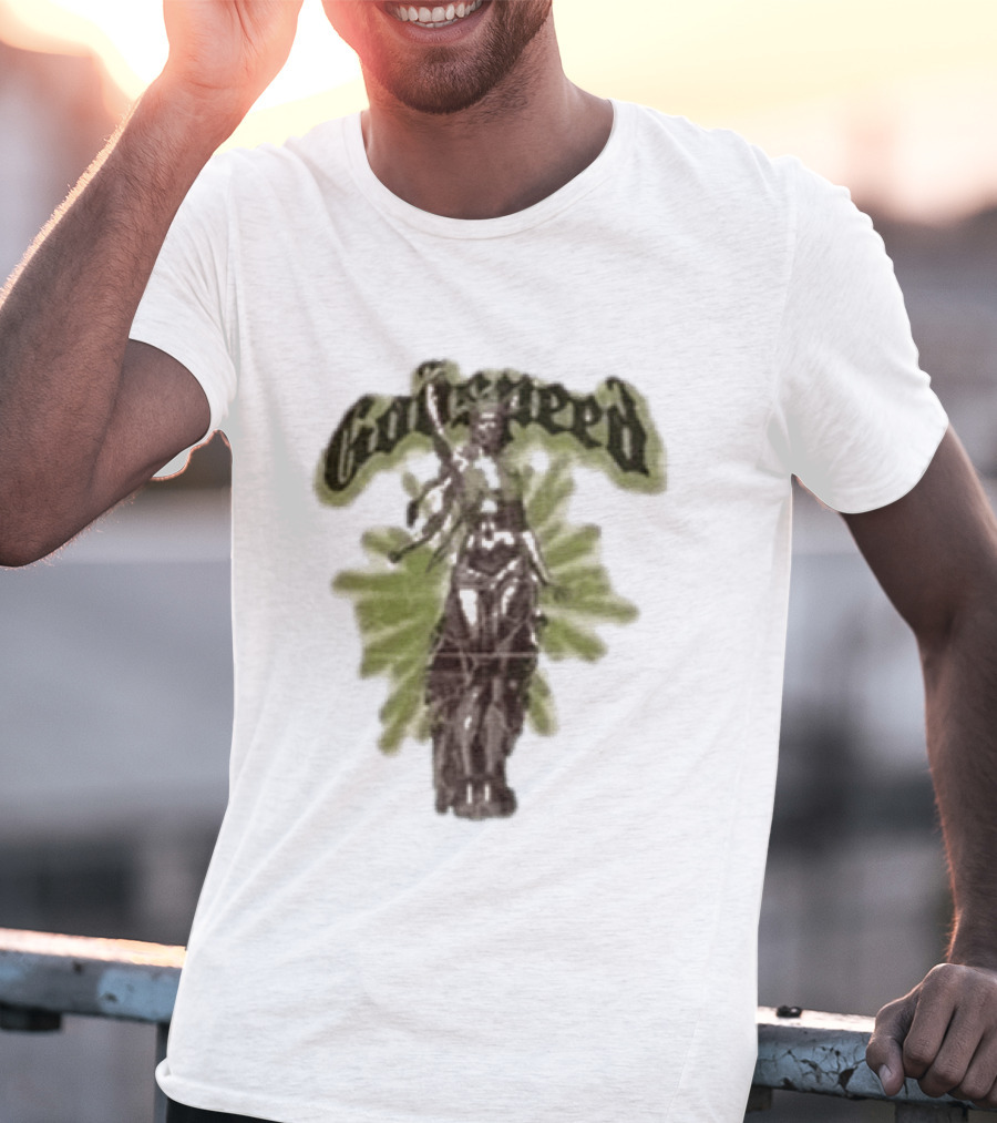 Godspeed Slizzy Vvs Statue T-Shirt