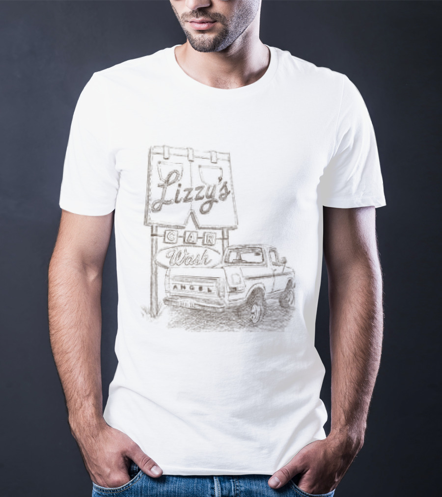 Lizzy Mcalpine Store Lizzy's Car Wash Service T-Shirt