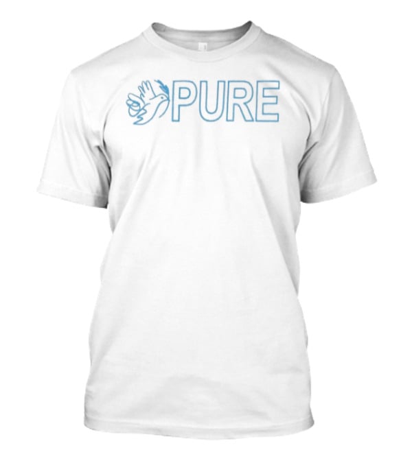 Pure X Slam Jam NTS Blue Handprint Collaboration T-Shirt