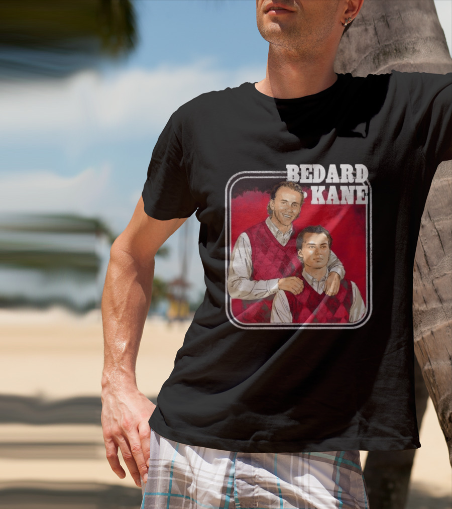 Connor Bedard Patrick Kane Chicago Step Brothers Hockey T-Shirt